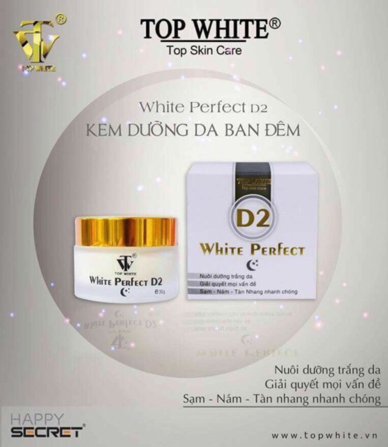 White perfect D2