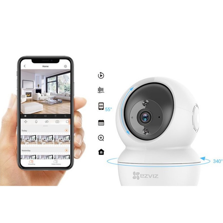 Camera Wifi Thông Minh xoay 360 CS-CV246 , theo dõi chuyển động , đàm thoại 2 chiều ,bảo hành chính hãng