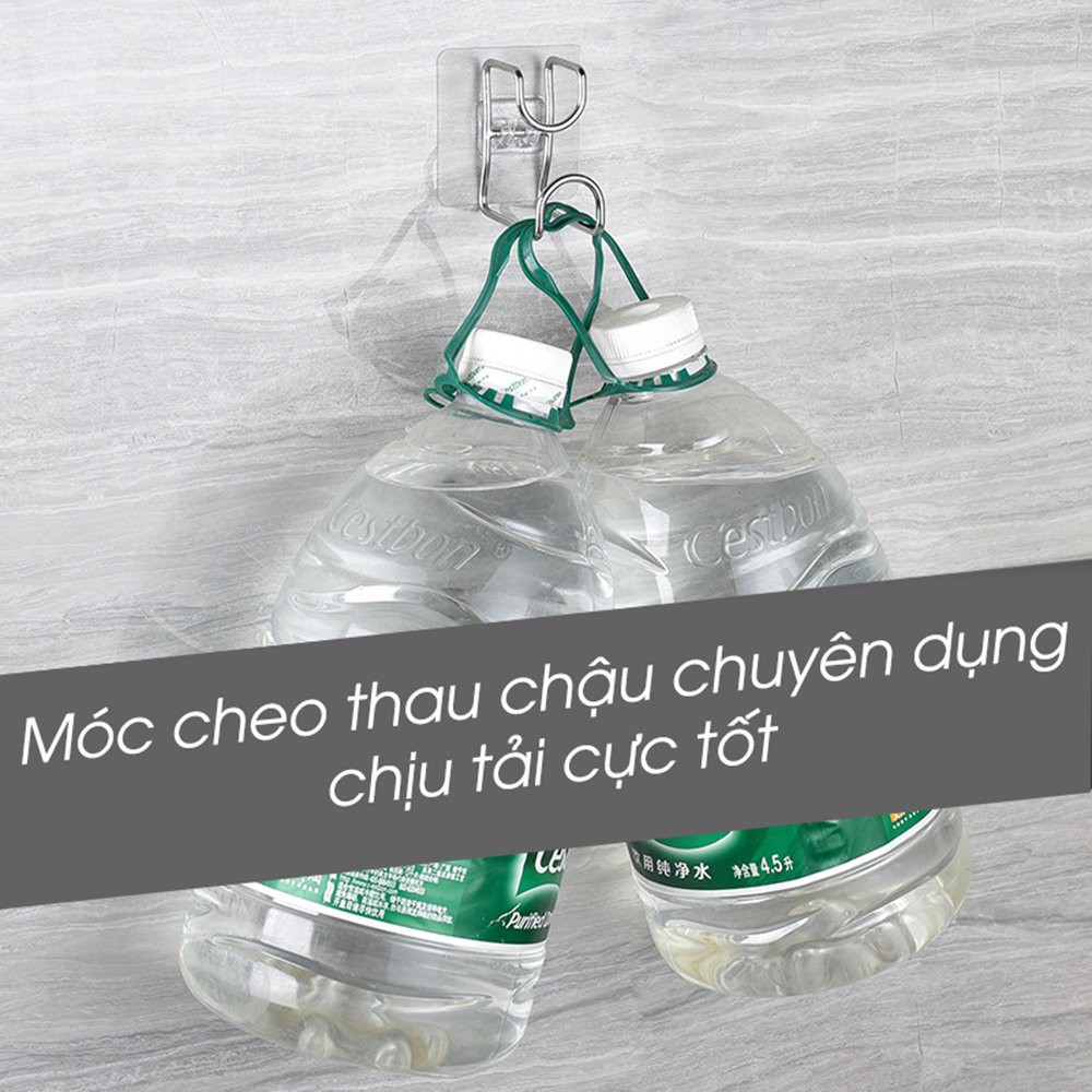 [VIDEO] Móc inox treo chậu, thau, rổ dán tường