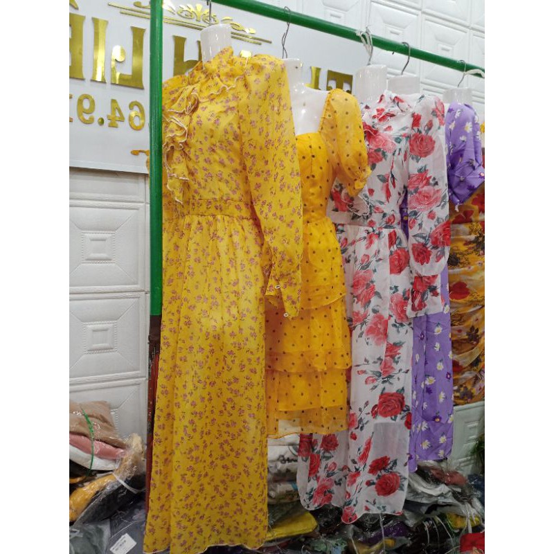 [Mã FAGREEN1505 giảm tới 30K đơn 99K] đầm nữ thiết kế giảm giá siêu rẻ ( hàng mẫu live )