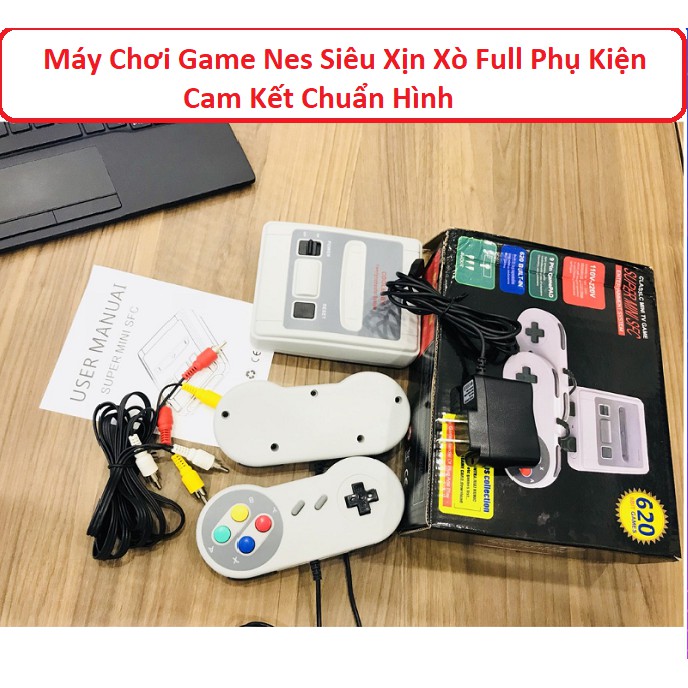 Máy Chơi Game, Super Nes Classic Ti Vi Phiên Bản Máy SNES Mini SFC Retro Tích Hợp 620 Trò 2020