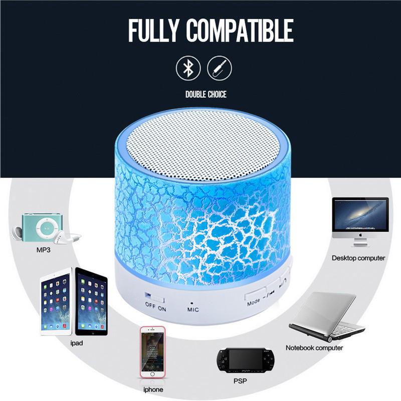 Loa Bluetooth Không Dây Mini A9 Có Đèn Led
