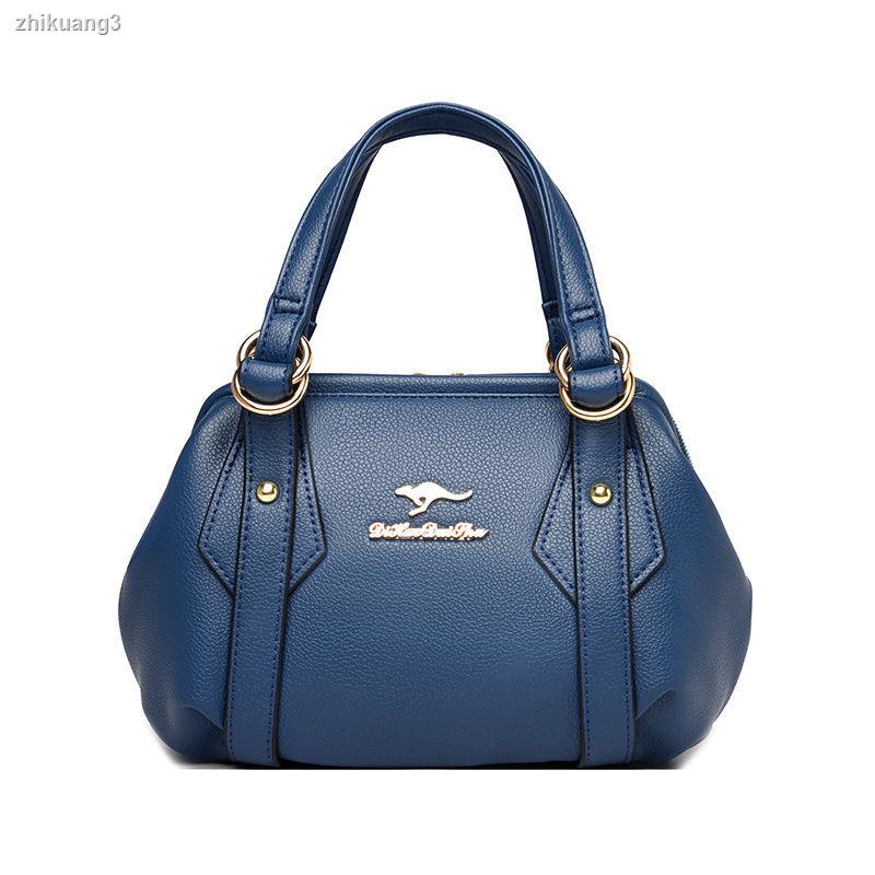 Chính Hãng Da Thật Chính Hãng Túi Xách Nữ 2021 Trung Niên Mẹ Túi Xách Nữ Đơn Giản Da Mềm Túi Nhỏ Túi Mua Sắm