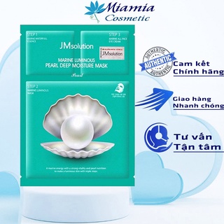 JMSolution Mặt Nạ Ngọc Trai 3 Bước JM Solution Marine Luminous Pearl Deep Moisture Mask 30ml