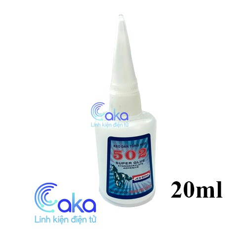 Keo dán sắt,gỗ, đá, keo 502 20ml