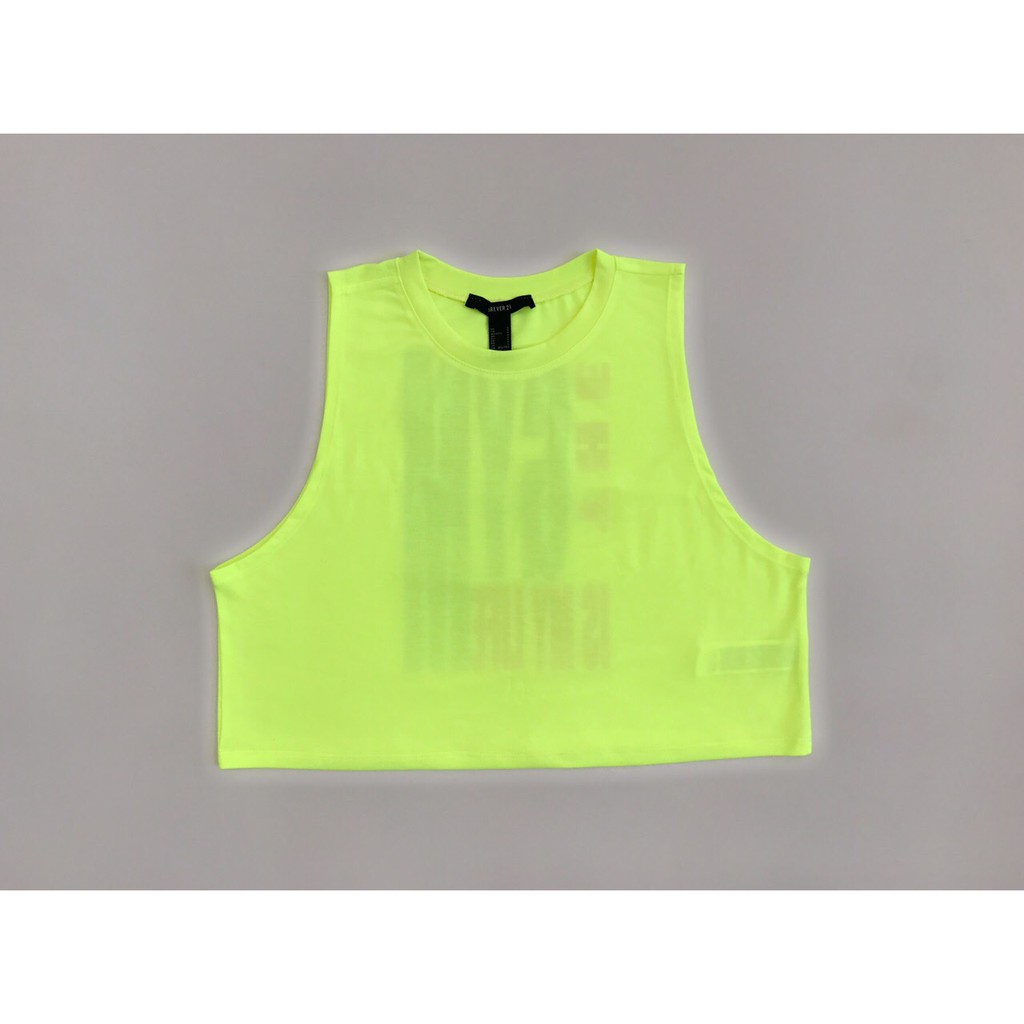 Áo tanktop Neon in ở sau lưng vnxk