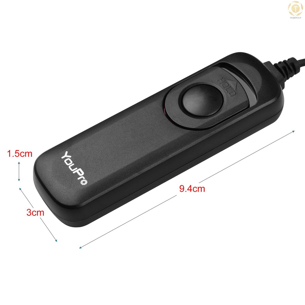 Bộ kích hoạt hẹn giờ RC YouPro loại E3 kèm cáp 1.2m/3.9ft cho Canon G10/G11/G12/G15/G1X/SX50/700D/EOS/1300D Pentax K-5