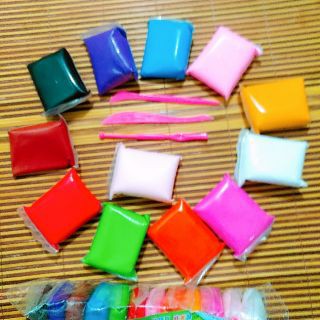 12 bịch đất sét nhật, đất làm slime