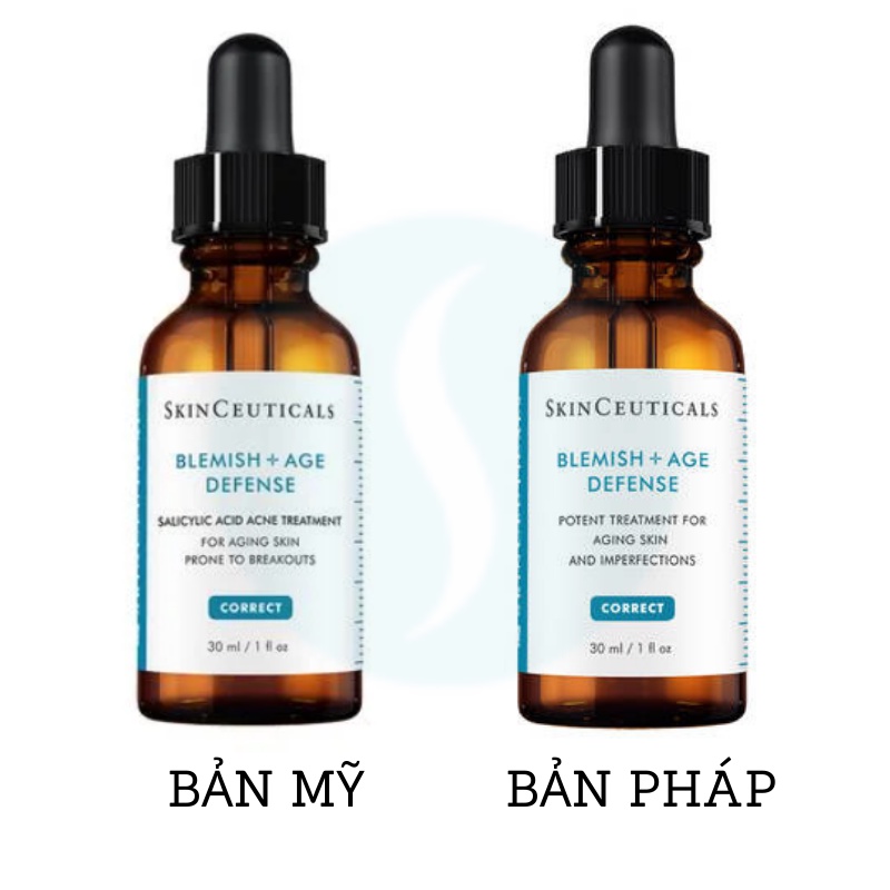 [𝐀𝐔𝐓𝐇] 𝐒𝐞𝐫𝐮𝐦 𝐆𝐢𝐚̉𝐦 𝐌𝐮̣𝐧, 𝐂𝐡𝐨̂́𝐧𝐠 𝐋𝐚̃𝐨 𝐇𝐨́𝐚 -- SkinCeuticals Blemish + Age Defense