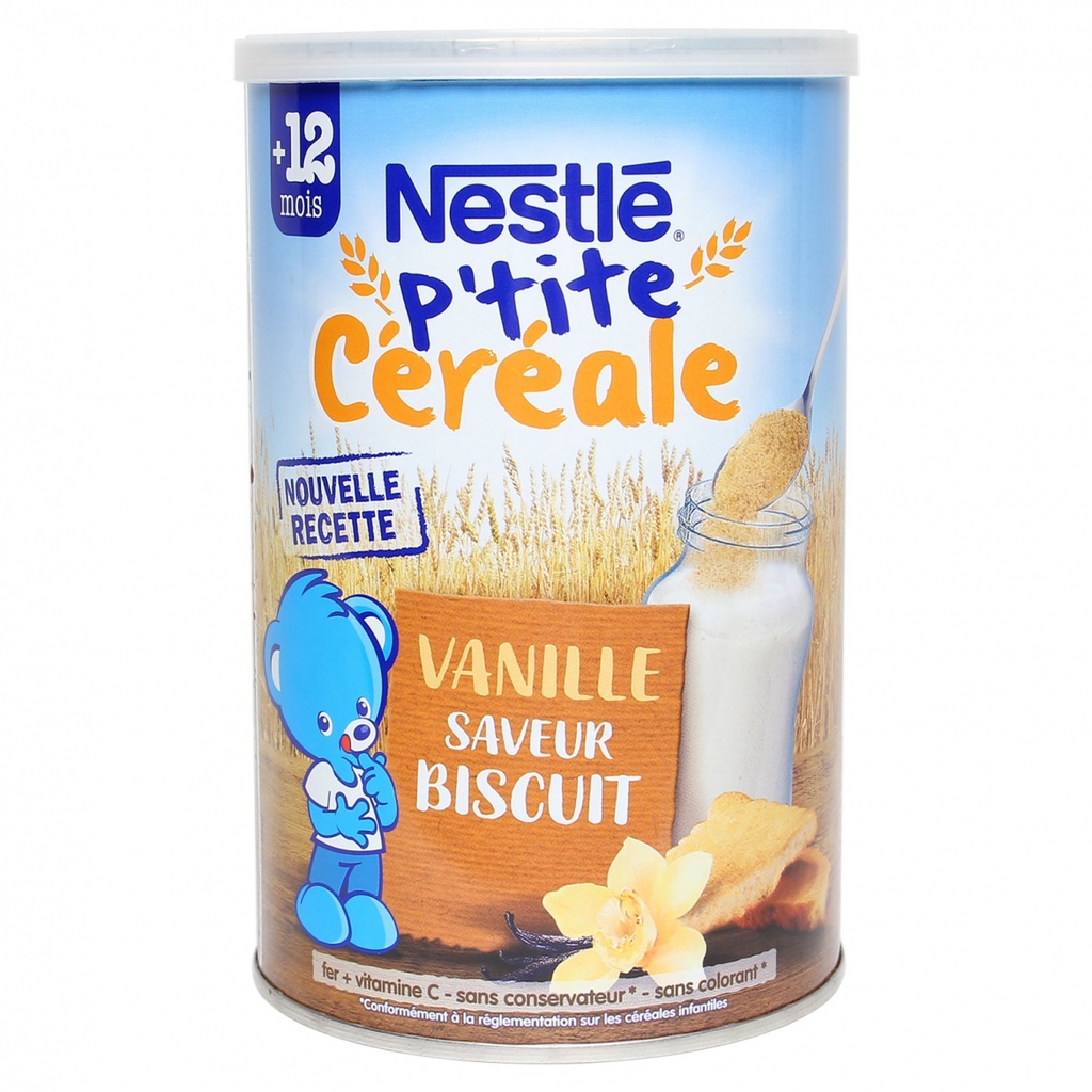 (8/2022)[ Khuyễn Mãi] Bột Lắc  NESTLE Pháp 400gr Vị Vani, Bích Quy