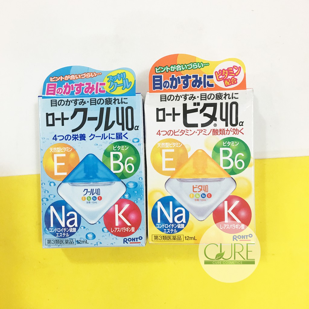 NƯỚC NHỎ MẮT VITAMIN ROHTO