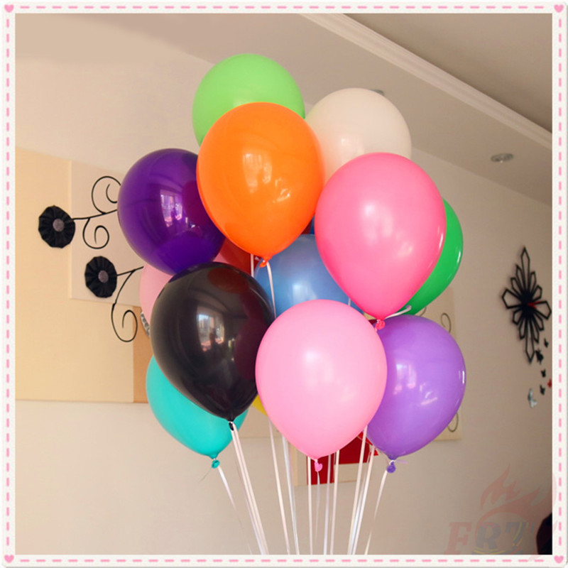 Bong bóng cao su dày 10inch ánh ngọc trai trang trí tiệc sinh nhật/tiệc cưới