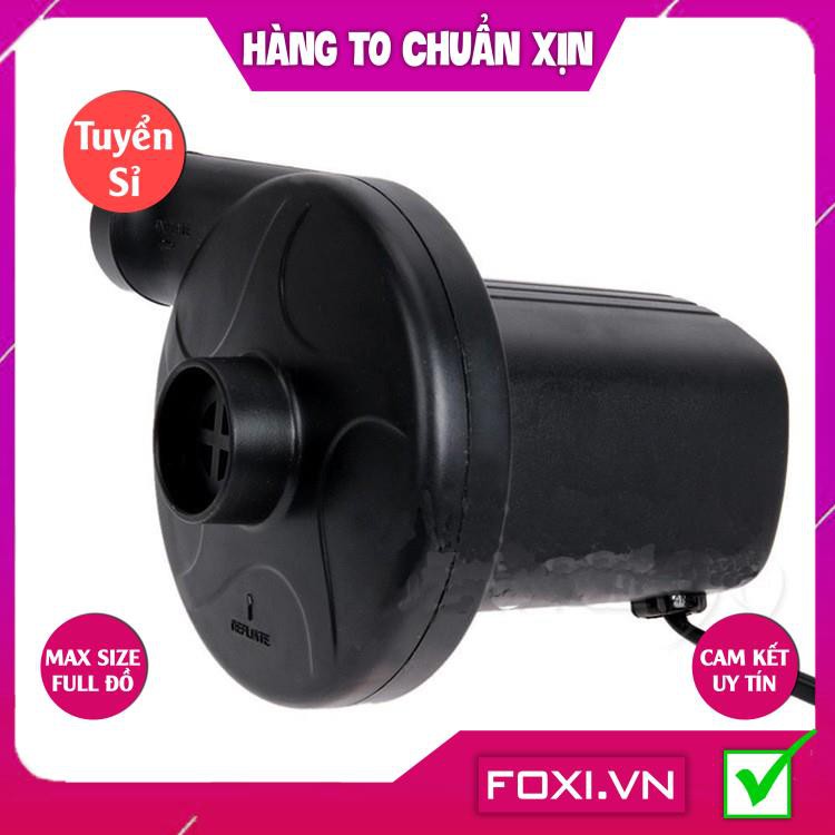 Bơm Điện 2 Chiều Chuyên Dụng-Hút Chân Không Foxi-Bơm Bể Bơi-Phao Bơi-Nhà Hơi-Đệm Hơi-Chất liệu nhựa cao cấp chịu va đập