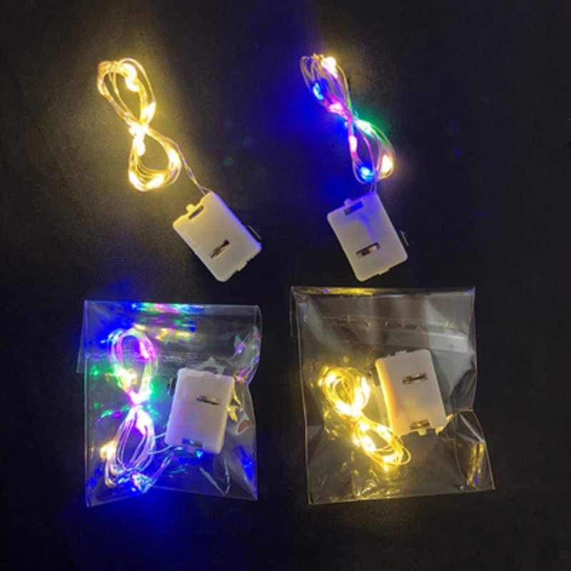 PVN40577 Đèn LED trang trí có sẵn pin dây đồng đom đóm