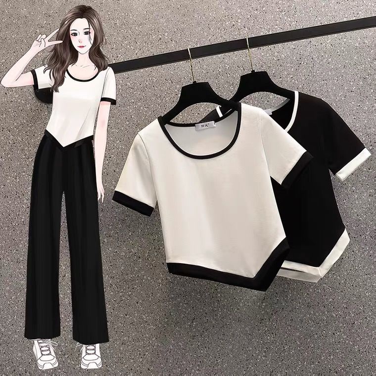 Áo Croptop Màu Trơn Xẻ Tà Thời Trang Dành Cho Nữ