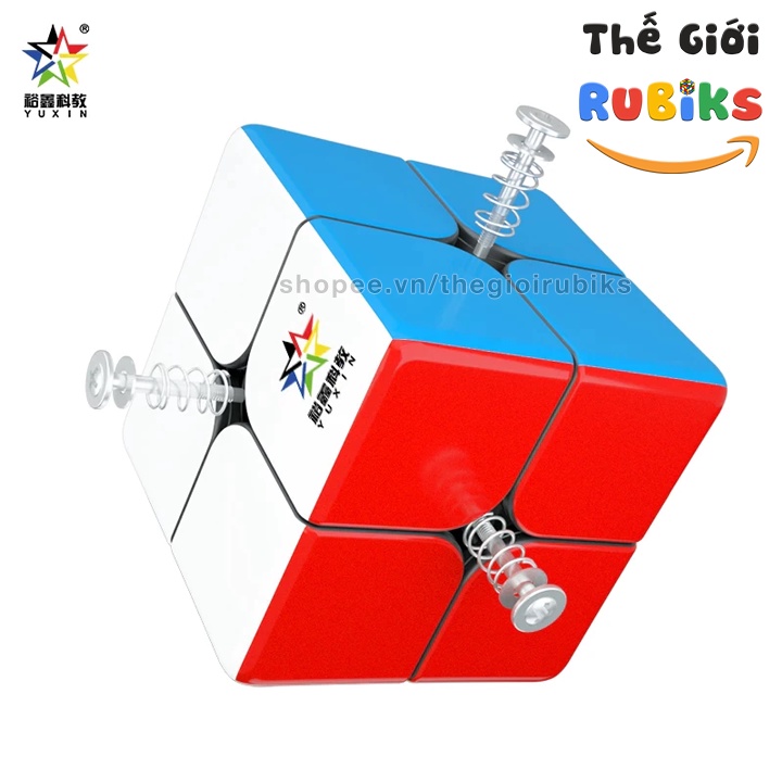 [Bản V2] Rubik 2x2 YuXin Little Magic 2x2x2 M Có Nam Châm