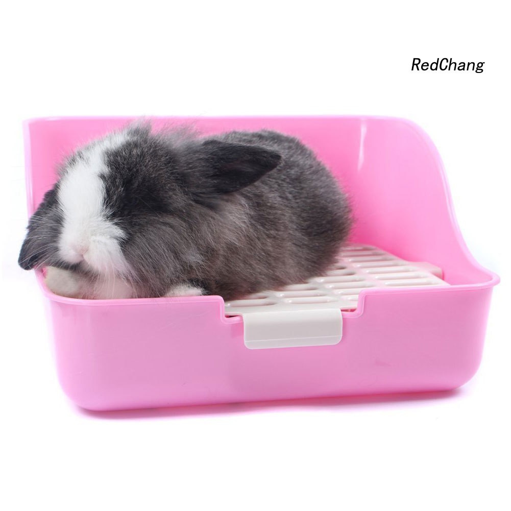 Khay Đi Vệ Sinh Sạch Sẽ Tiện Lợi Cho Thỏ/Chuột Hamster