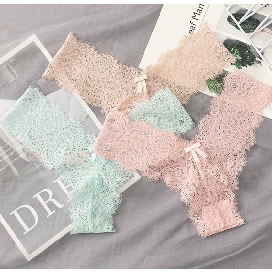 Quần lót ren lọt khe siêu sexy 8002