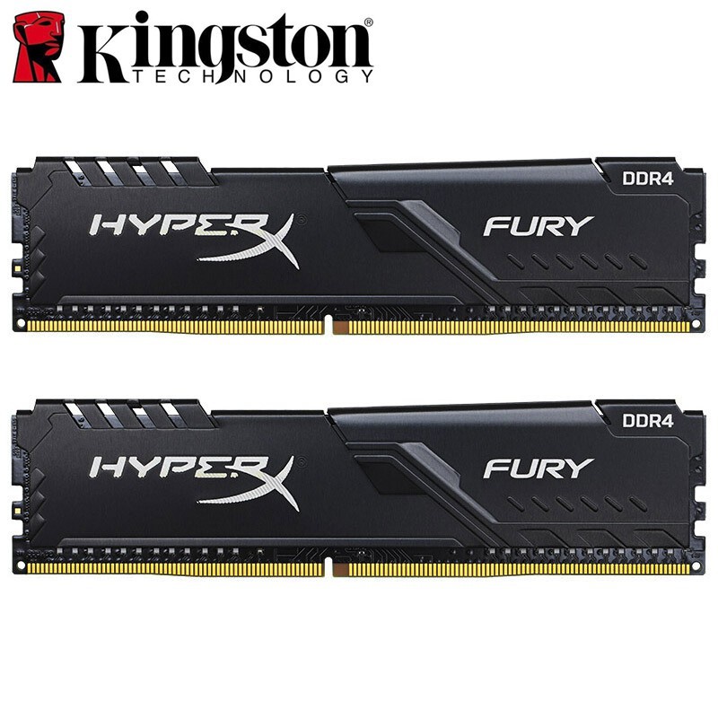 Ram HyperX Fury 16GB 8GB 4GB DDR4 2400MHz Dùng Cho PC Desktop - Mới Bảo hành 36 tháng