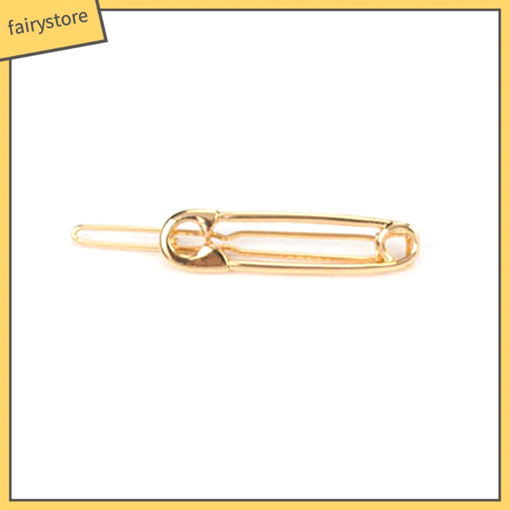 Kẹp Tóc Kim Loại Hình Kẹp Ghim Độc Đáo Cho Nữ