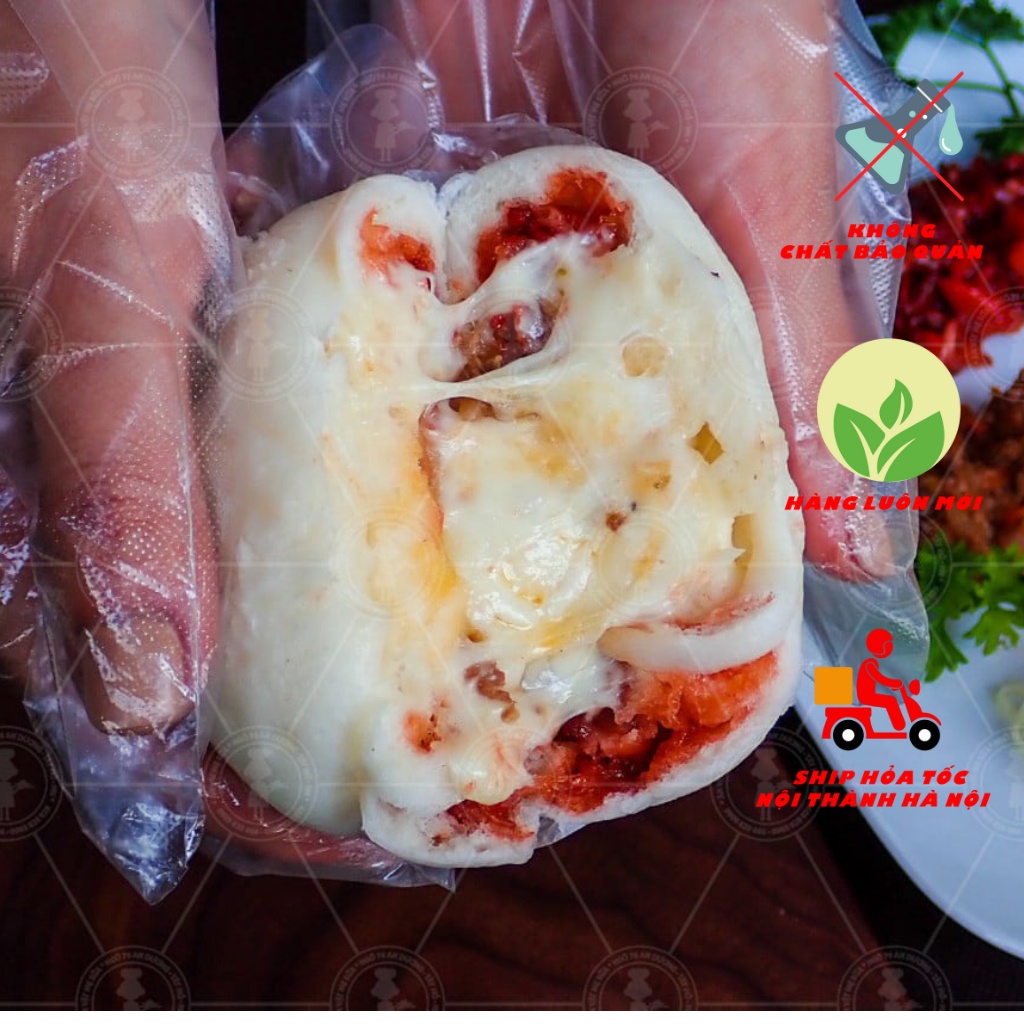Bánh Bao Xá Xíu Phô Mai
