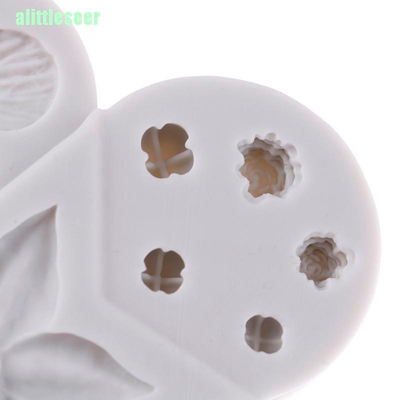 Khuôn silicone Tạo Hình Hoa Trang Trí Bánh