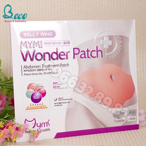 [Mỹ Phẩm Xách Tay]  Miếng Dán Tan Mỡ Wonder Patch  - Phụ Nữ Làm Đẹp