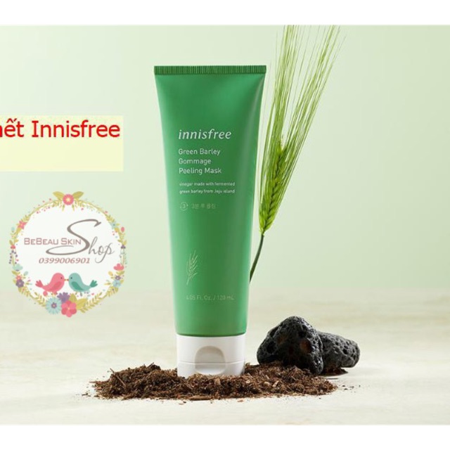 Tẩy da chết Innisfree Innisfree Green Barley Gommage Peeling Mask