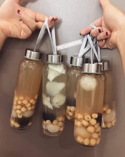 Bình detox thuỷ tinh
