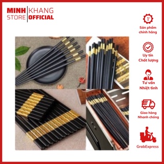 HỘP 10 ĐÔI ĐŨA HỢP KIM MẠ VÀNG - KOREA DESIGN DÀI 27CM