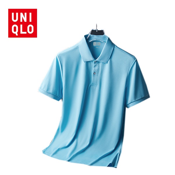 Uniqlo Áo polo Thể Thao Thoáng Khí Nhanh Khô Mềm Mại Cho Nam