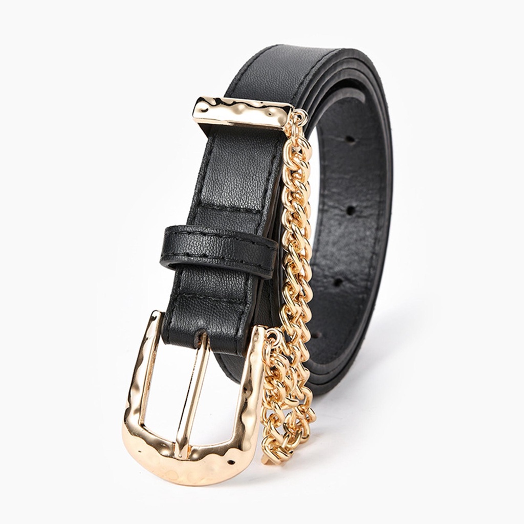 Thắt Lưng Bản Rộng Phong Cách Punk Cá Tính Cho Nữ
