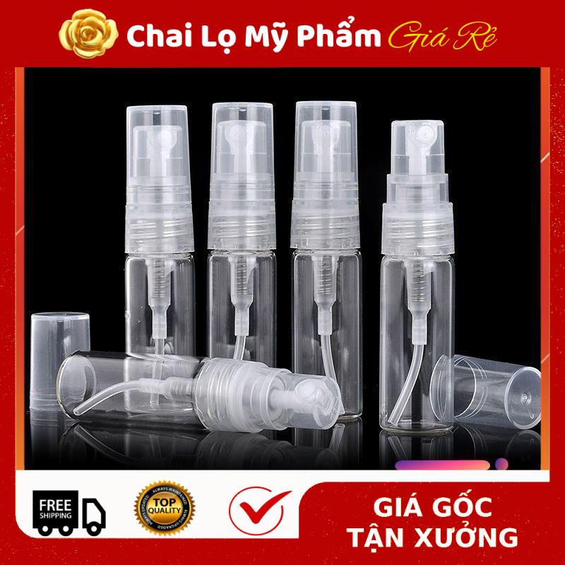 Lọ Chiết Nước Hoa ❤ RẺ VÔ ĐỊCH ❤ Lọ chiết nước hoa thủy tinh 3ml, 5ml và 10ml , phụ kiện du lịch