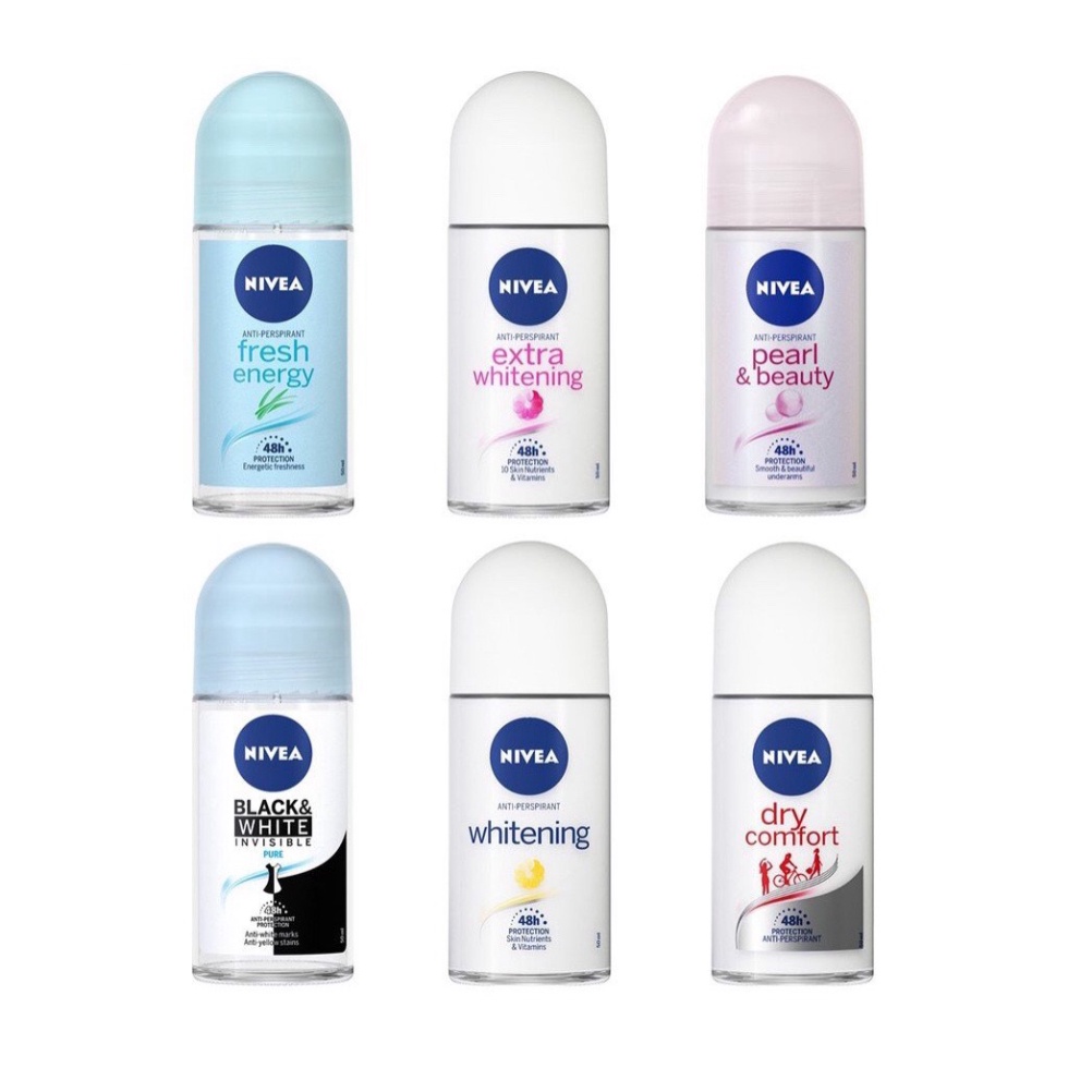 Lăn ngăn mùi Nivea hiệu quả suốt 48h - 50ml