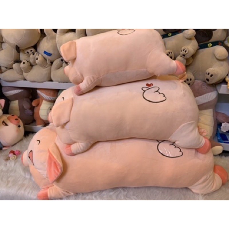 ❤️Sỉ Giá Xưởng❤️Gấu Bông Heo Phê Cần Đại -Heo Lim Dim Đờ Đẫn- Thú Nhồi Bông Lợn Ngủ Lim Dim Siêu CuTe Dễ Thương Mềm Sịn