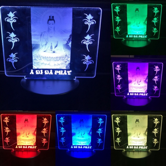 Đèn led 3d theo yêu cầu tiện lợi xe hơi, laptop, phòng ngủ ...