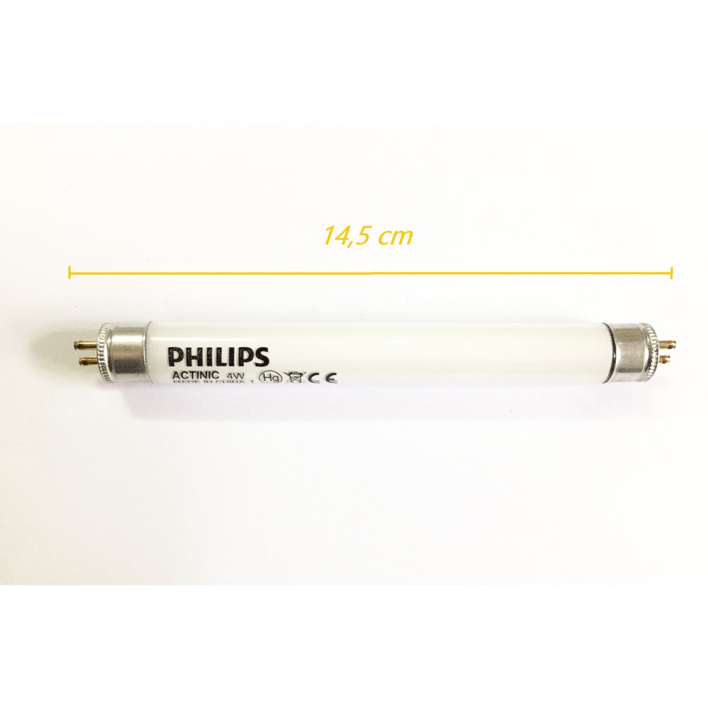 Bóng đèn 4W thu hút dụ muỗi, côn trùng - Philips 14,5cm