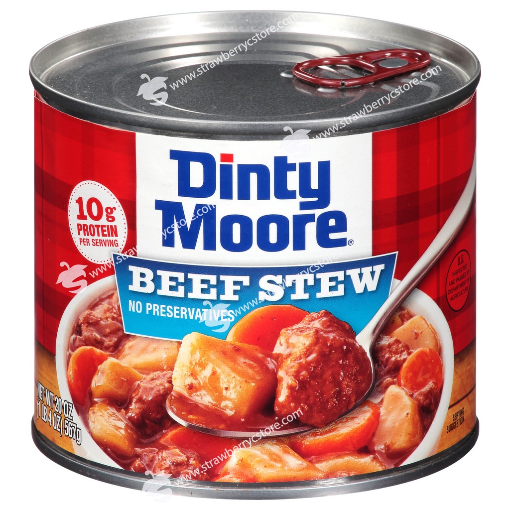 Thịt Bò Hầm Với Khoai Tây & Cà Rốt Đóng Hộp DINTY MOORE Beef Stew With Potatoes & Carrots, Hộp 567g  1 Lb. 4 Oz.