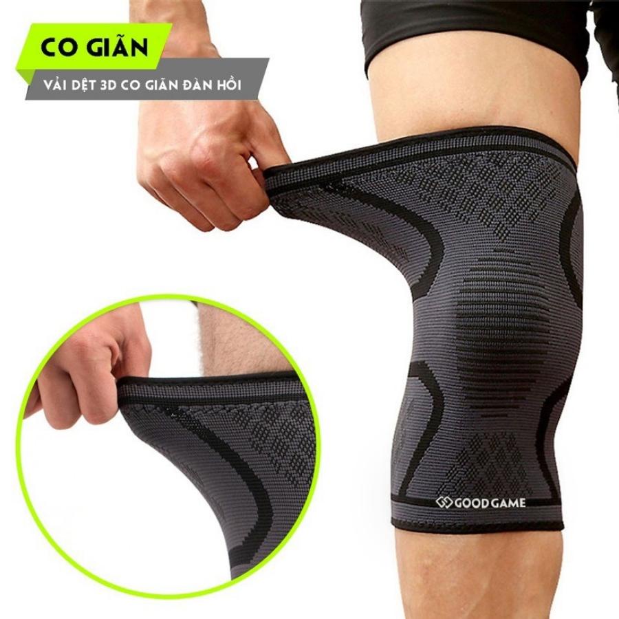 Bó gối thể thao, Băng bảo vệ đầu gối tập gym thể hình bóng đá cầu lông bóng chuyền bóng rổ chính hãng GOOD GAME