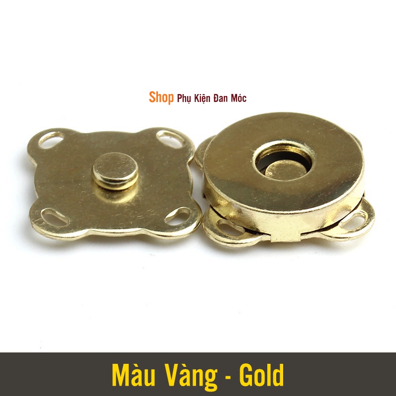 Nút Hít Khâu Tay Nam Châm Chắc Chắn - Phụ Kiện Làm Túi/ Xách/ Ví