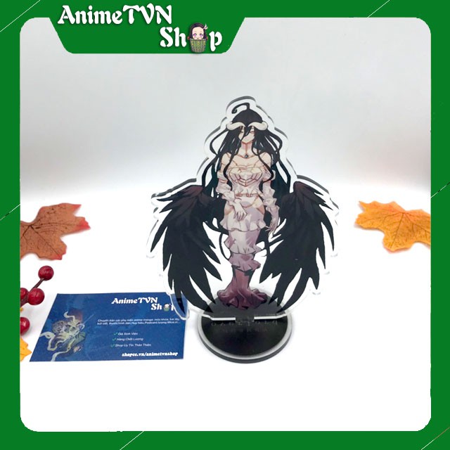 Tượng Mica Standee anime/manga Overlord - Nhựa Cứng Acrylic In nhiều chi tiết sắc nét