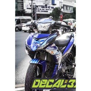 Tem Trùm Exciter 150 Cá mập xanh