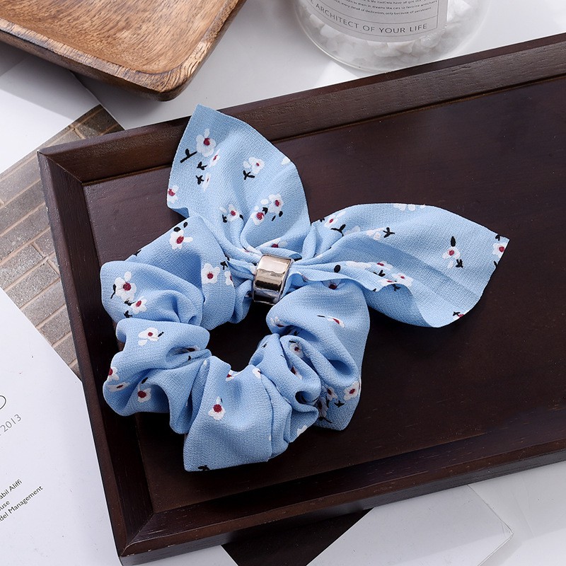 Dây buộc tóc thắt nơ kiểu dáng đơn giản xinh xắn thời trang