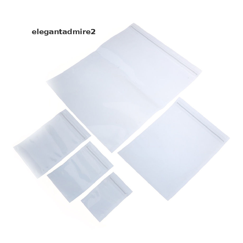 Set 10 Túi Zip Chống Tĩnh Điện Trong Mờ