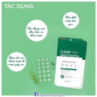 Miếng Dán Mụn Some By Mi Clear Spot Patch 18 Miếng