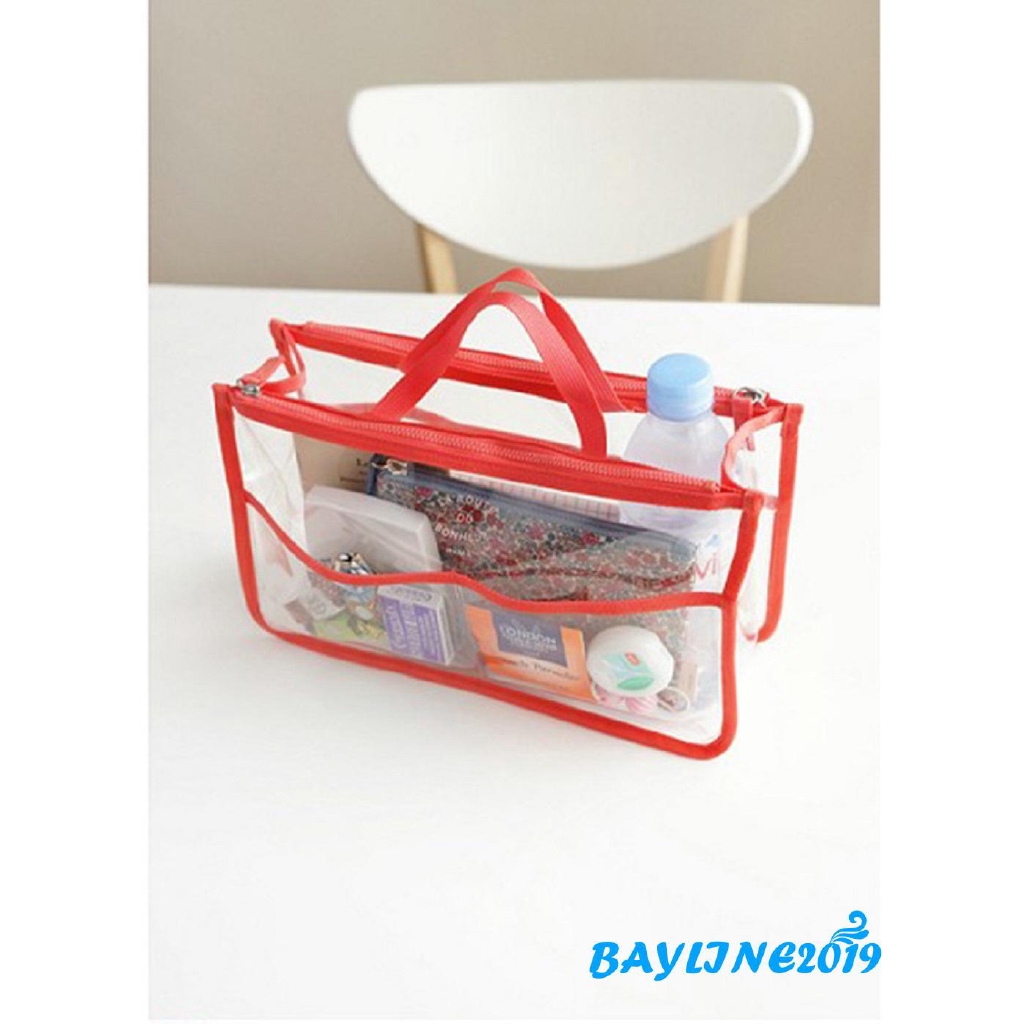 Túi xách tay trong suốt thời trang nữ tính tùy chọn màu sắc