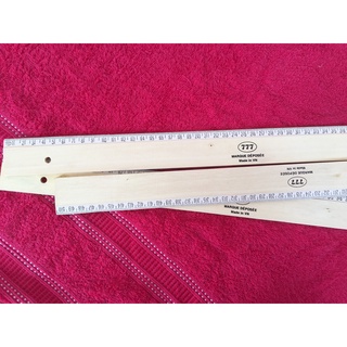 THƯỚC GỖ THẲNG - BẦU 50CM