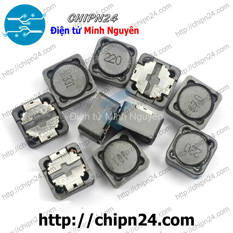 [3 CÁI] Cuộn Cảm Dán CD127 220uH [221] [SMD Dán]