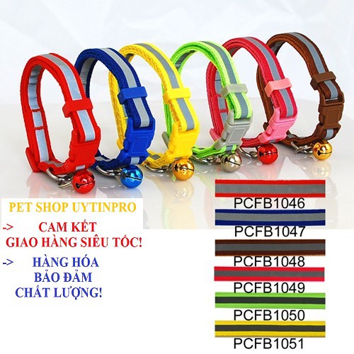 VÒNG CỔ DẠ QUANG CHO PET THÚ CƯNG CHÓ MÈO DƯỚI 5KG - Pet shop Uytinpro