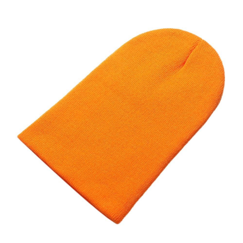 Mũ beanie dệt kim màu trơn giữ ấm mùa đông 18 màu tùy chọn dễ thương thời trang cho nam và nữ
